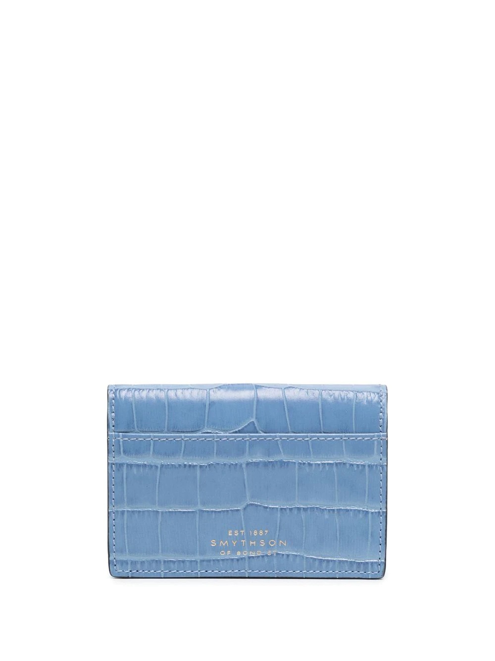 crocodile-effect leather wallet - 2