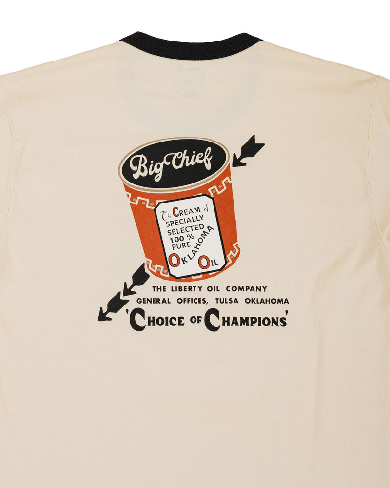 MC26027 Joe McCoy Tee / Big Chief Ecru/Black 4