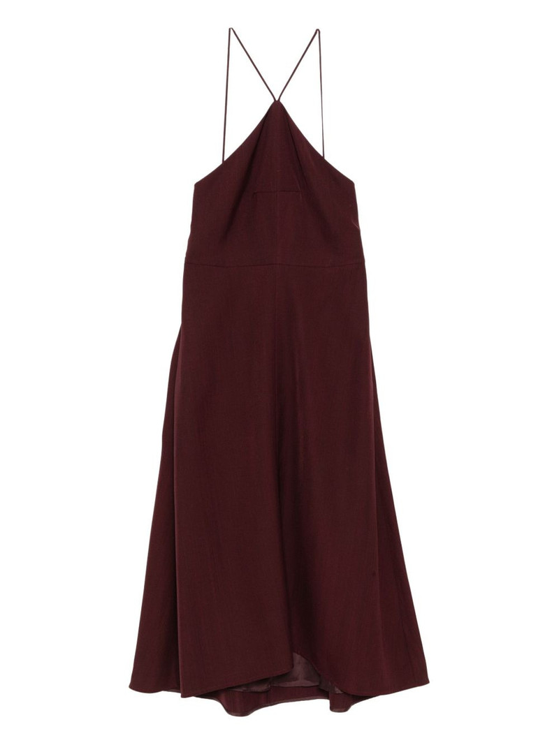 halter-neck dress 1