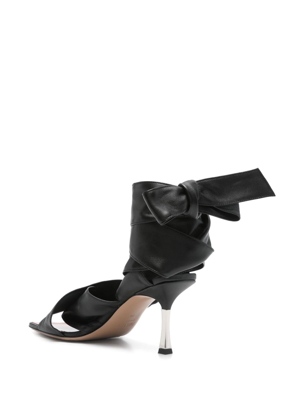 70mm leather sandals - 3