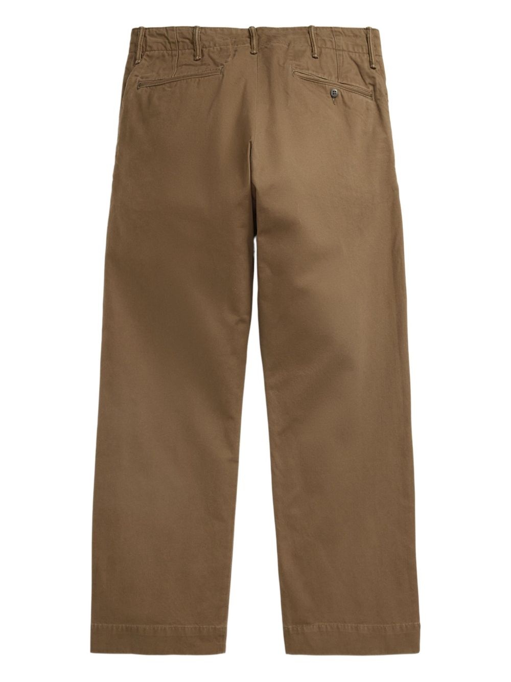straight-leg chino trousers - 2