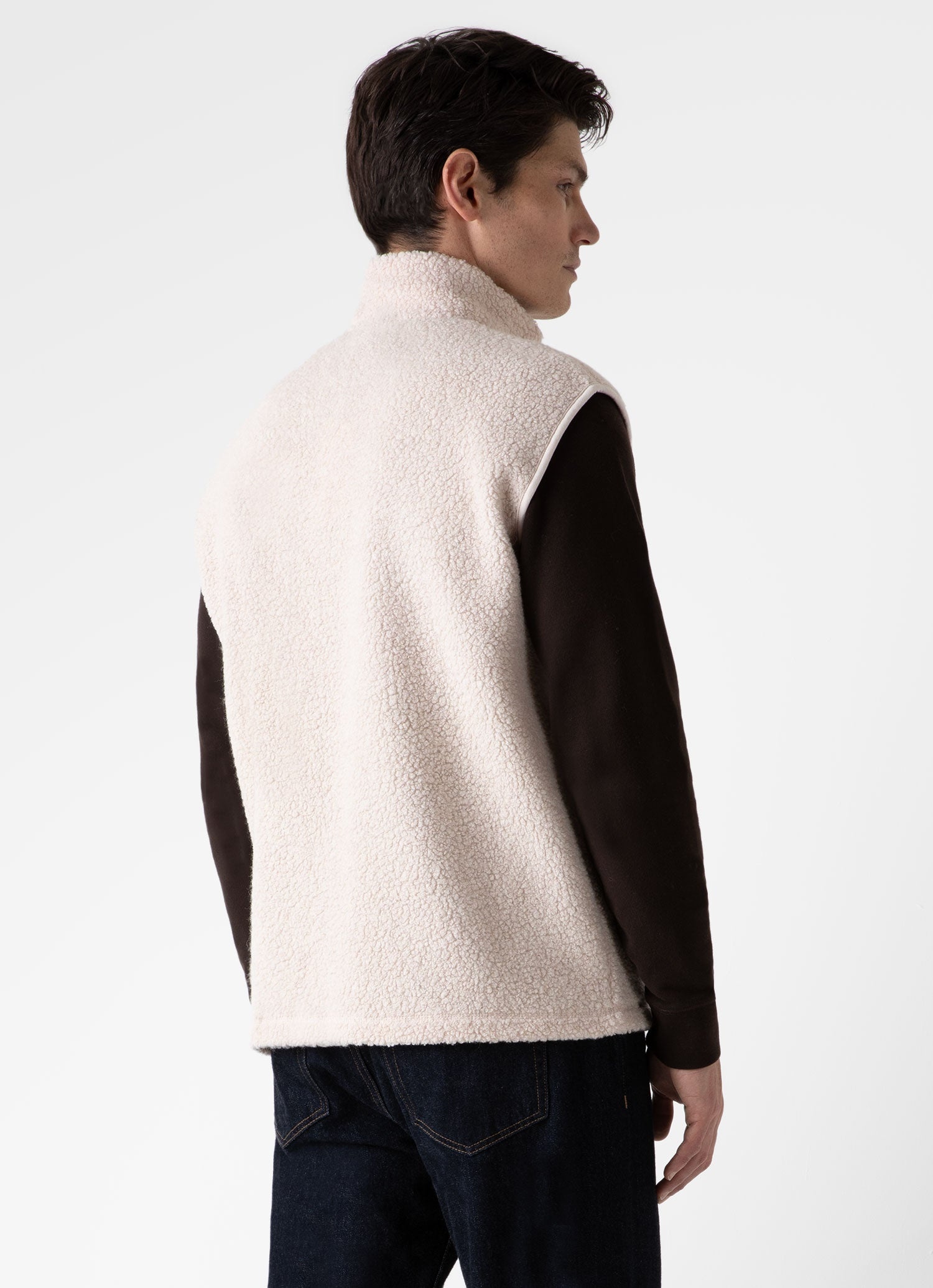 Wool Fleece Vest - 4