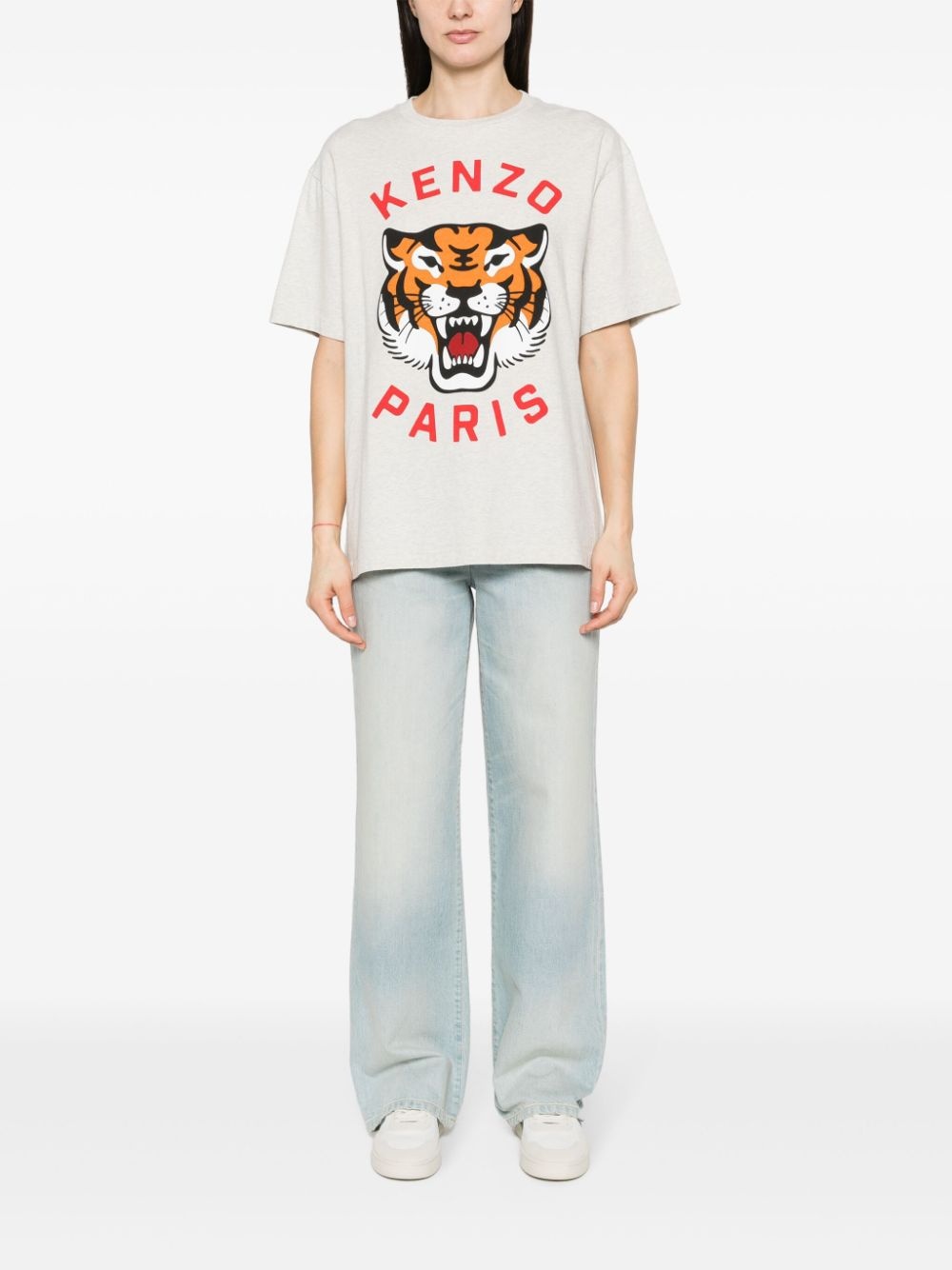 Lucky Tiger cotton T-shirt - 2