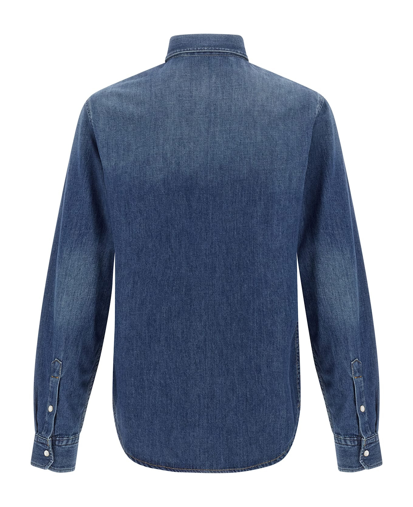'medusa' Patch Shirt - 2