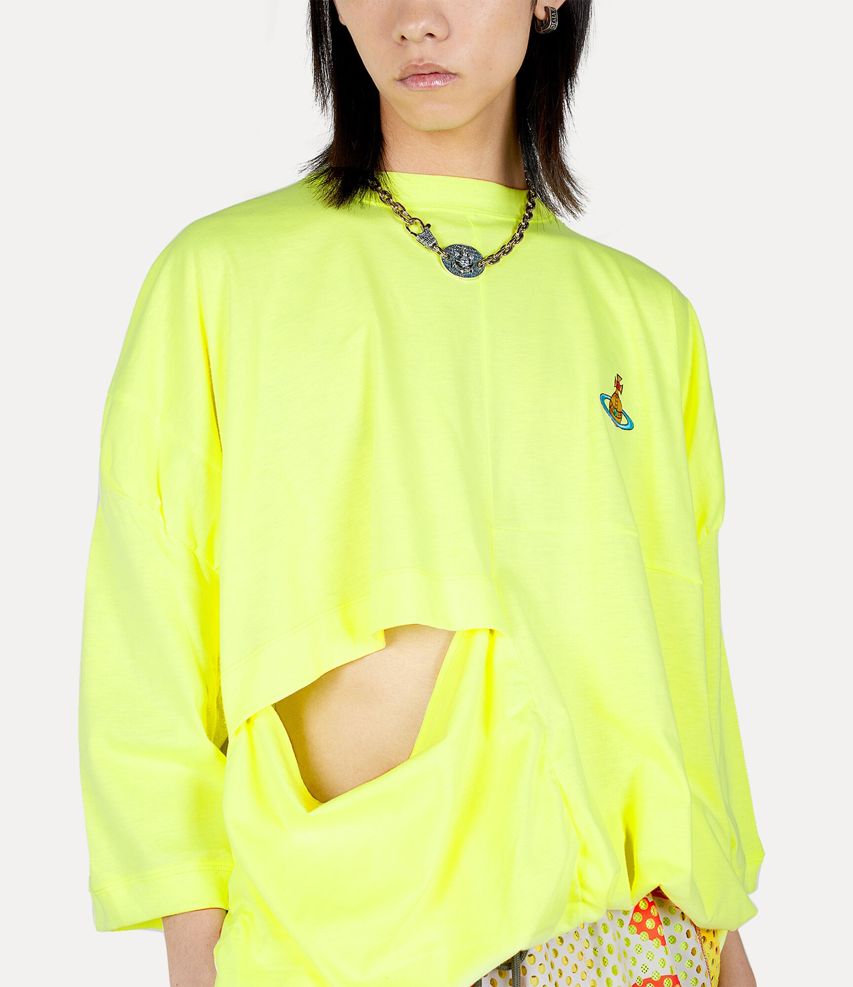 DOLLY OVERSIZE T-SHIRT MULTICOLOUR ORB - 4