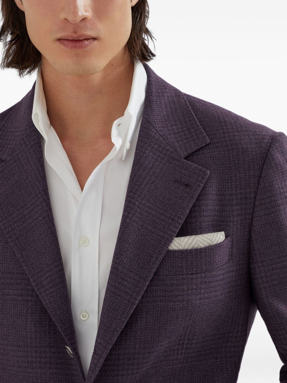 single-breasted blazer - 6