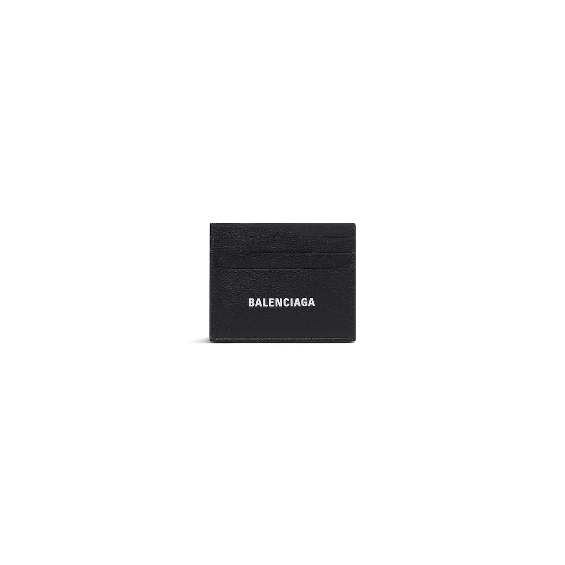 Men's Cash Card Holder With Split in Black - 1