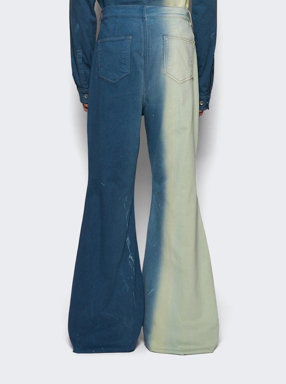 Bolan Bootcut Denim Pants Toothpaste Degrade - 4