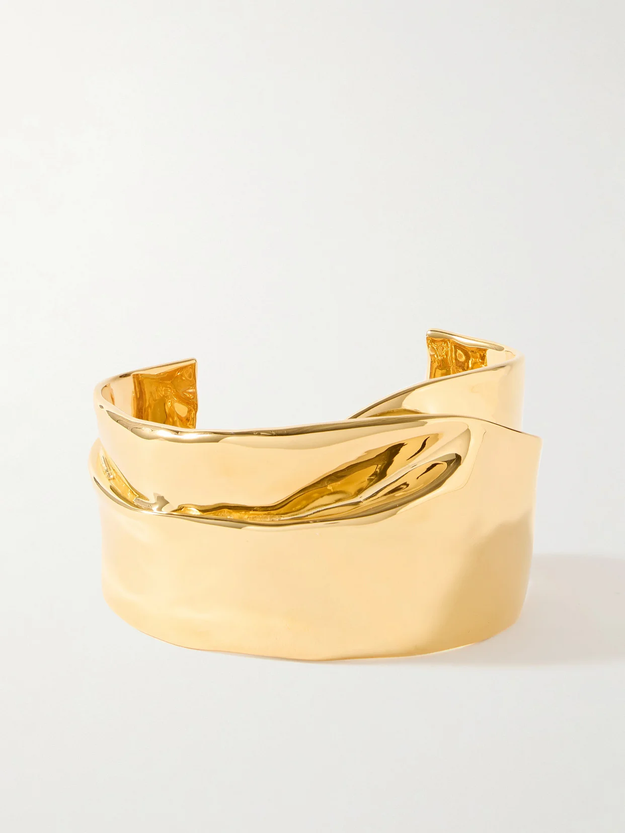 Ridge Gold-plated Cuff - 1