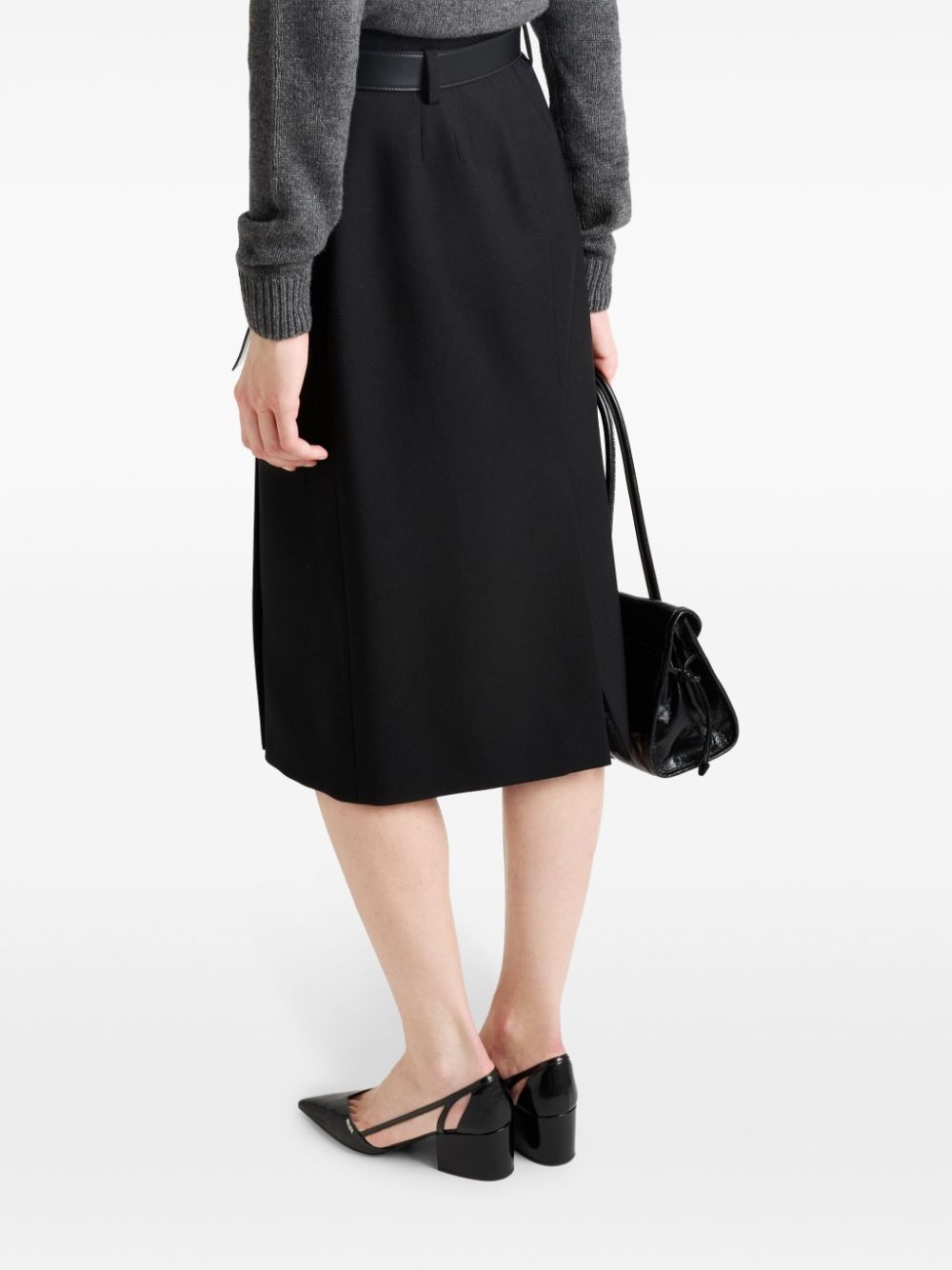 gabardine skirt - 4