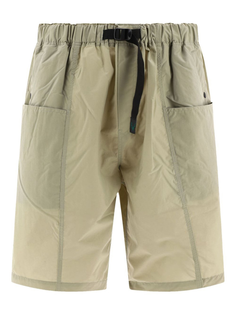 belted patch-pocket shorts 1