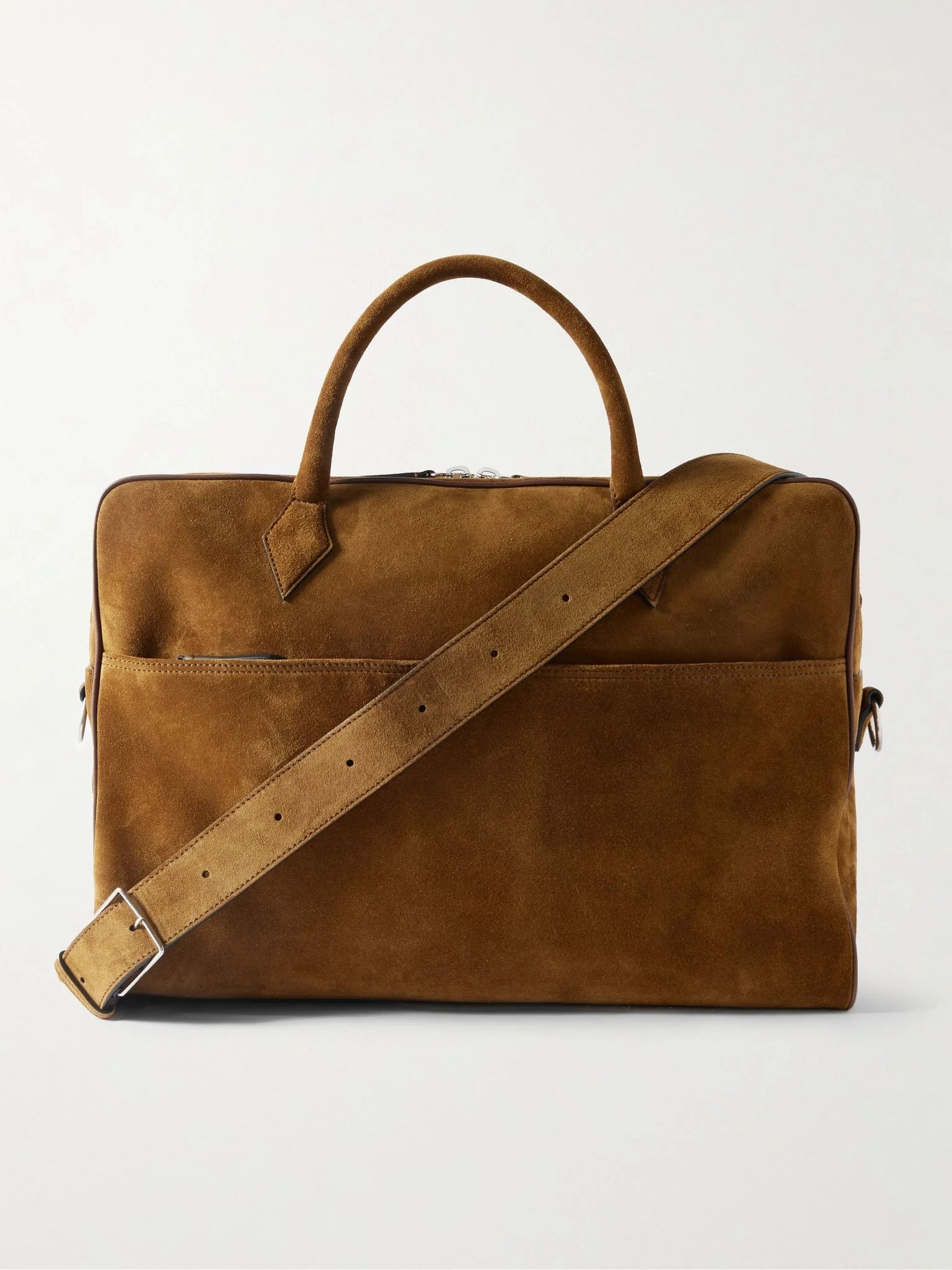 Closer Two Day Suede Holdall Tan - 1