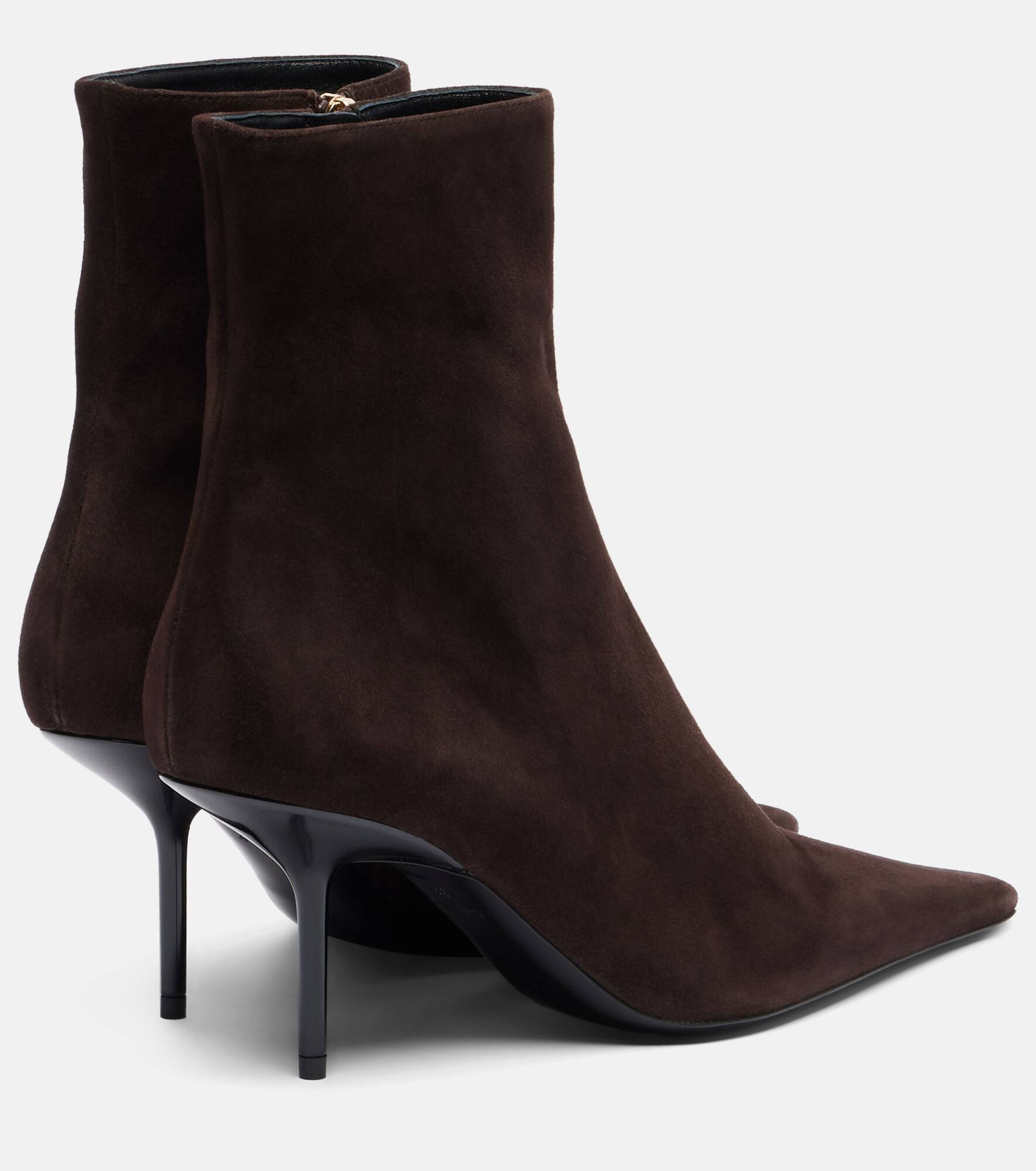 Pointy 75 suede ankle boots - 2