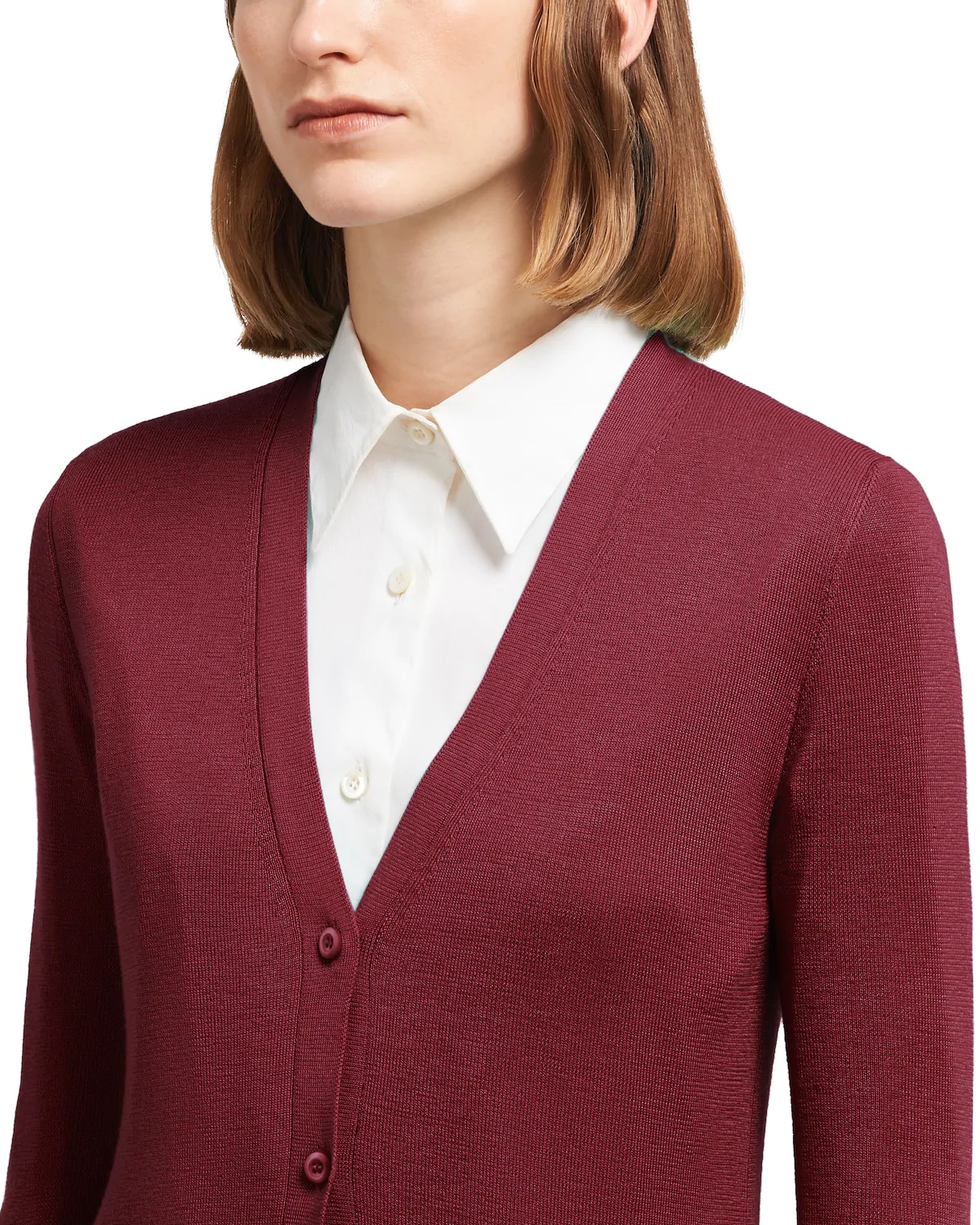 Cashmere and silk cardigan - 5