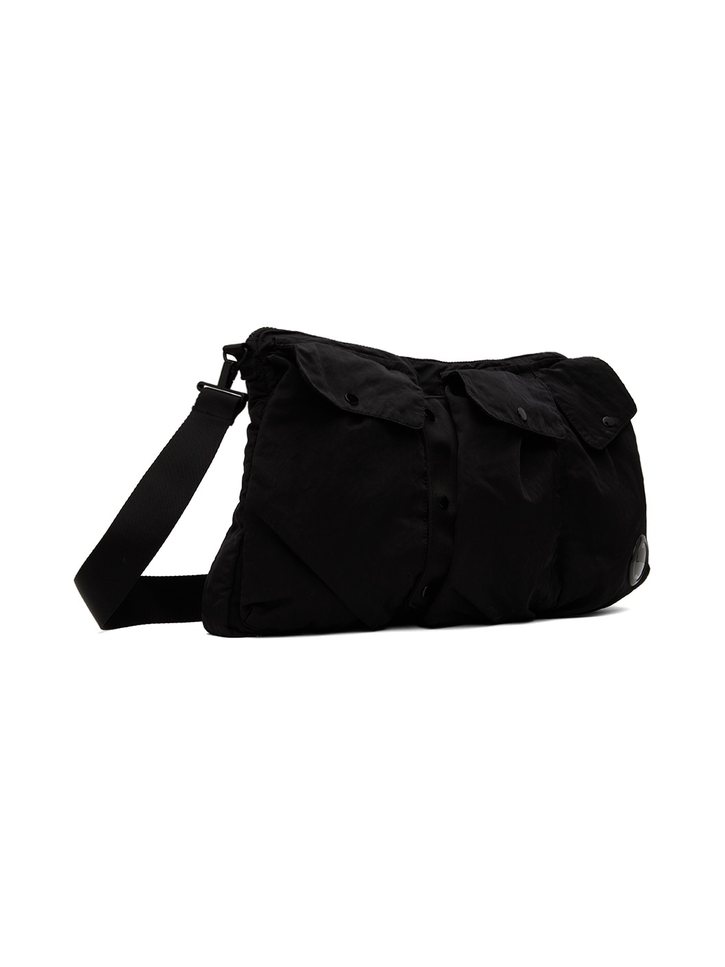 C.P. Company Nylon B Utility Messenger Bag - Black