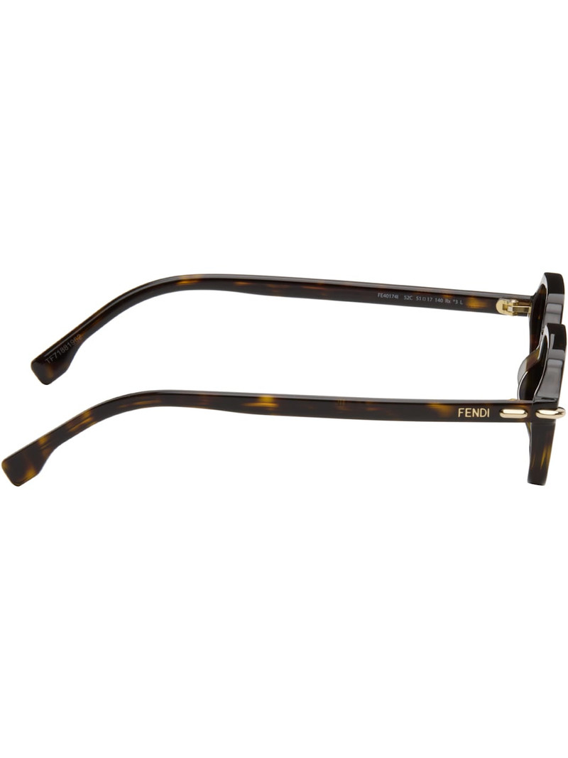 FENDI Brown Selliera Sunglasses outlook