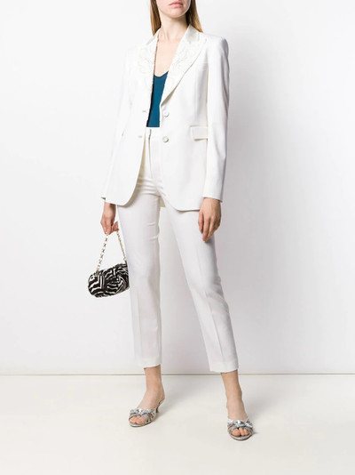 EMILIO PUCCI bead embellished lapel blazer outlook