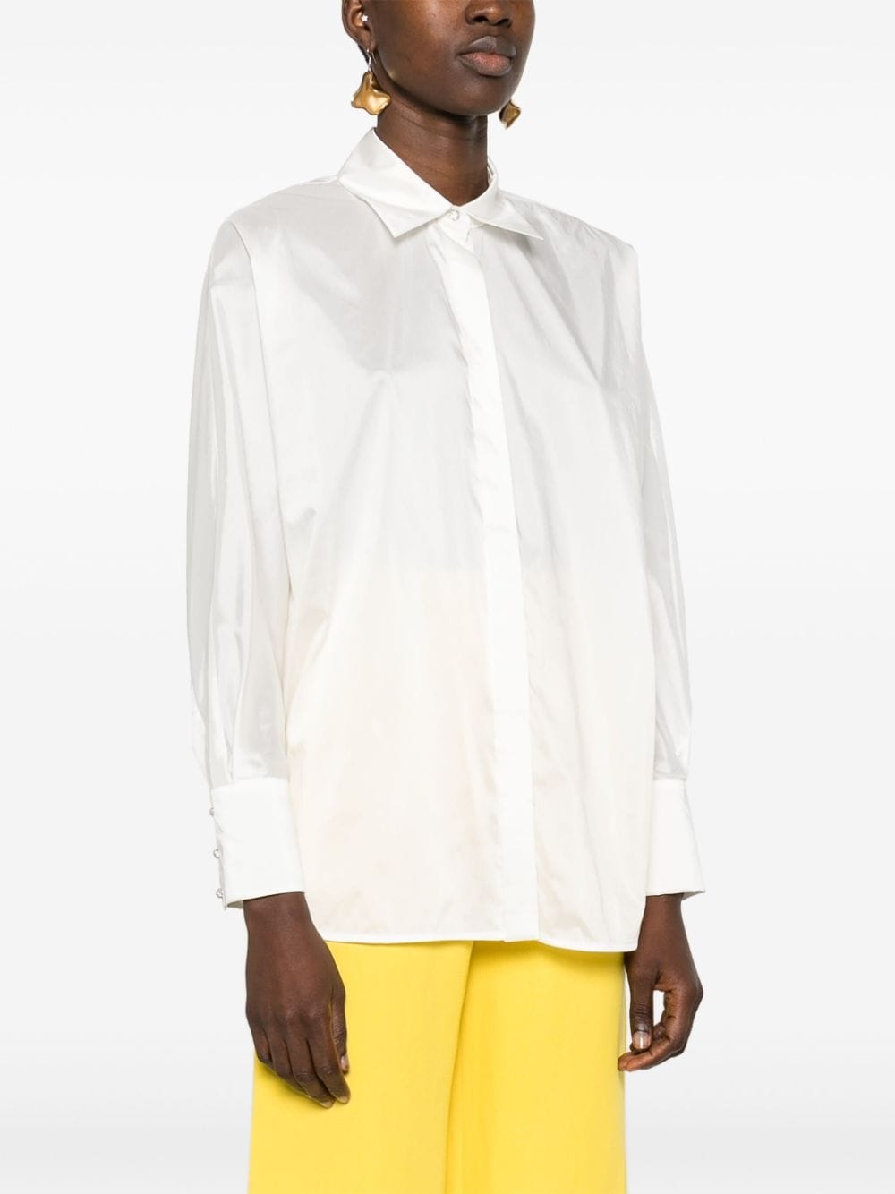 Clan taffeta shirt - 3