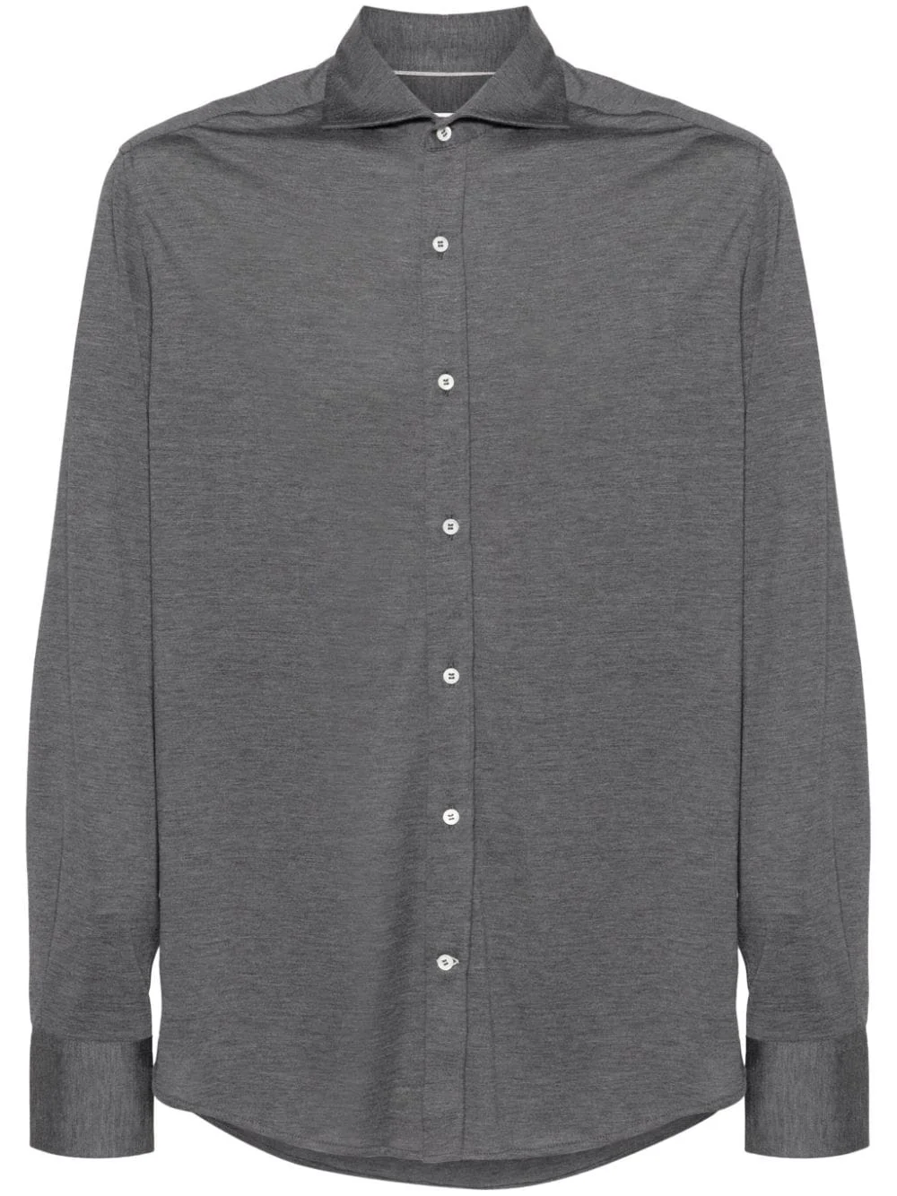 mélange jersey shirt - 1