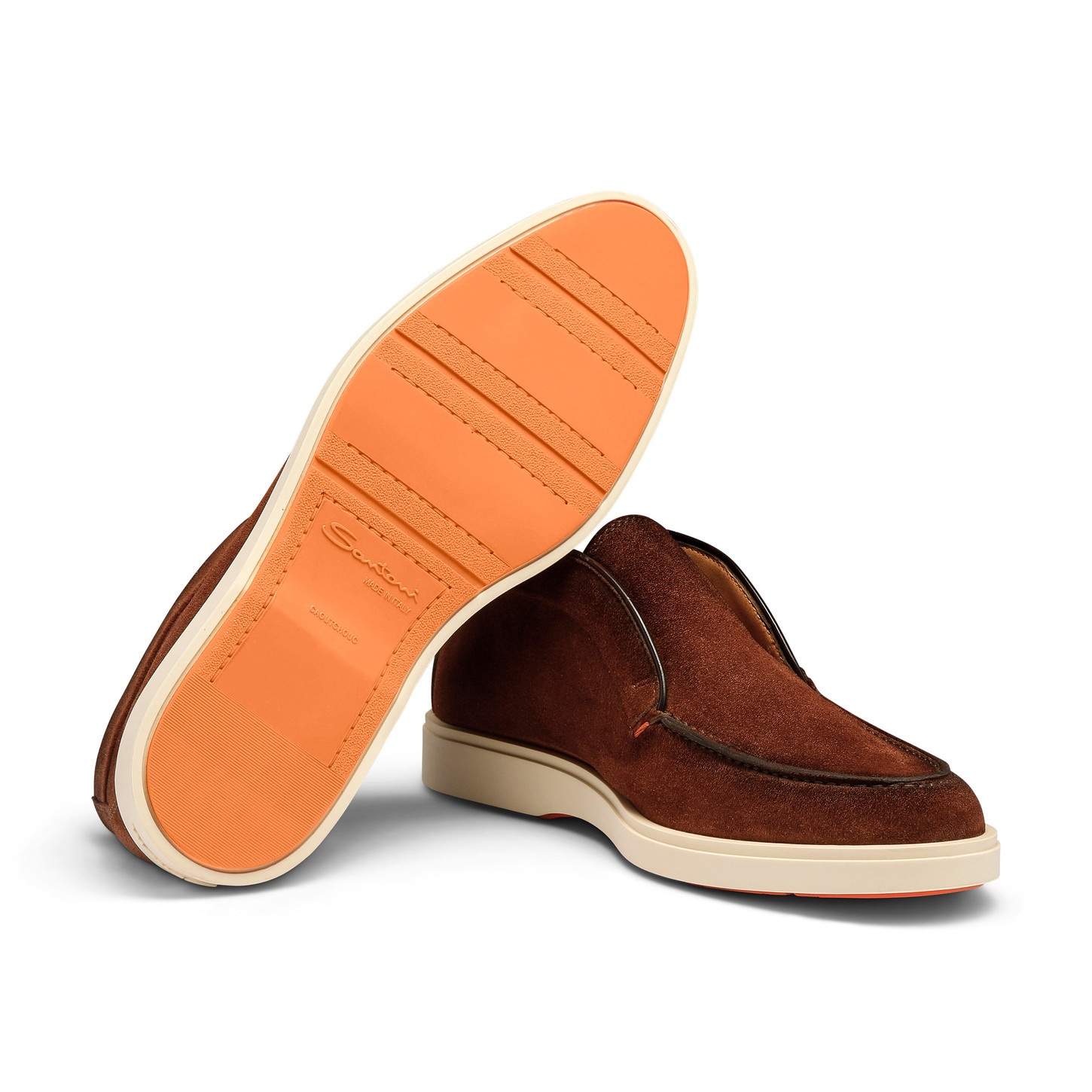 Men's dark brown suede desert boot - 4