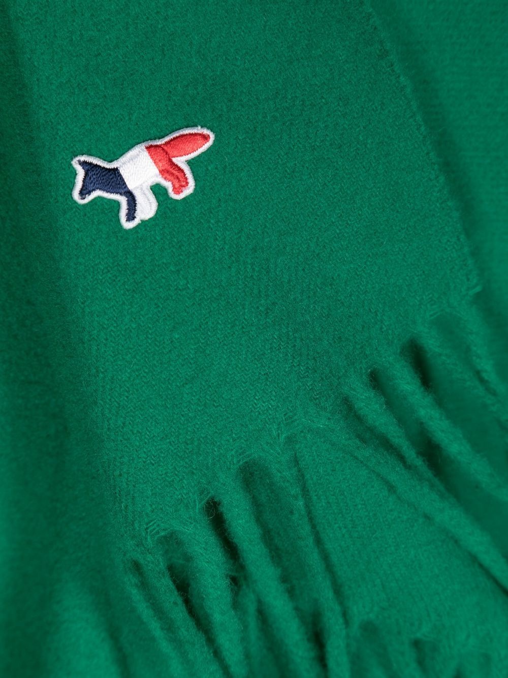 embroidered logo scarf - 3