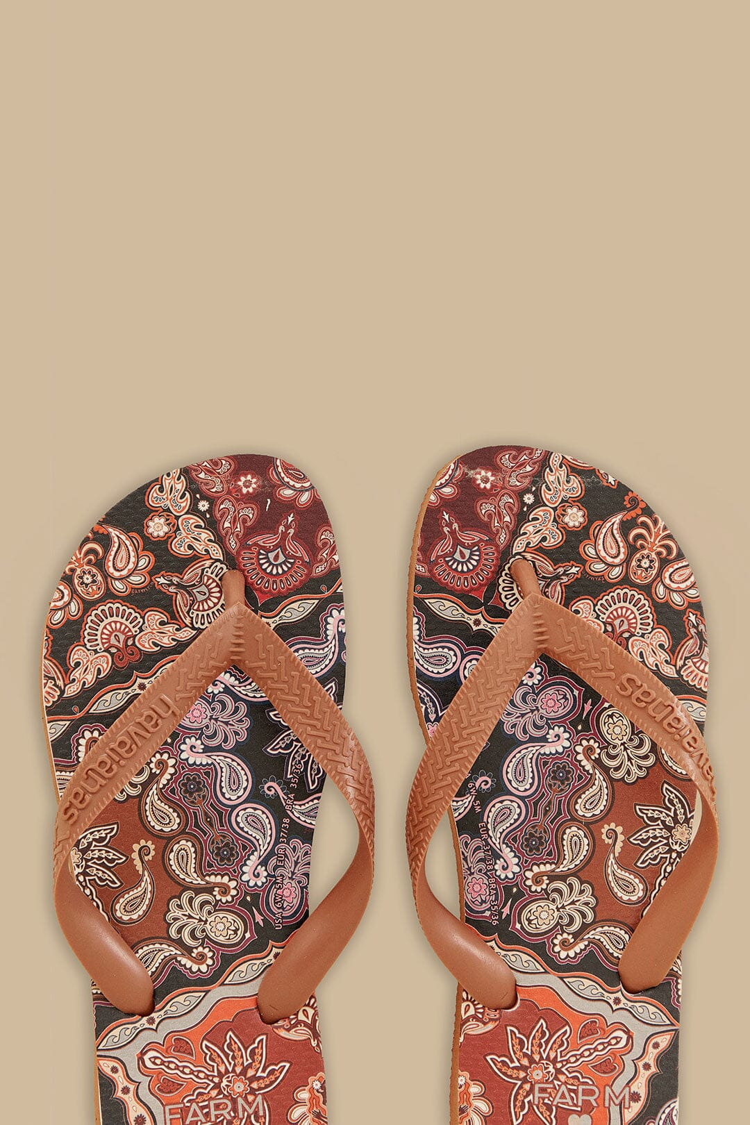Brown Scarf Havaianas - 3