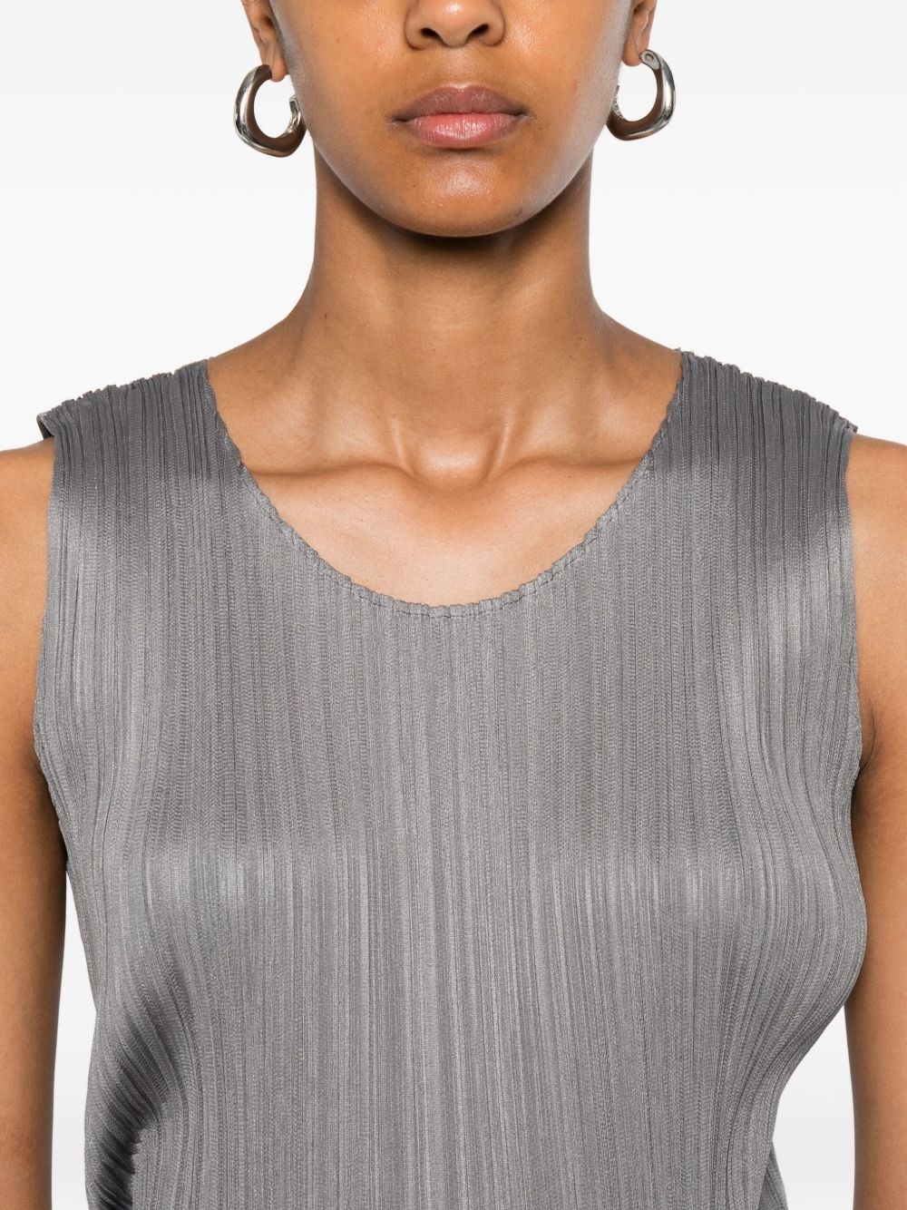 pleated tank top - 5