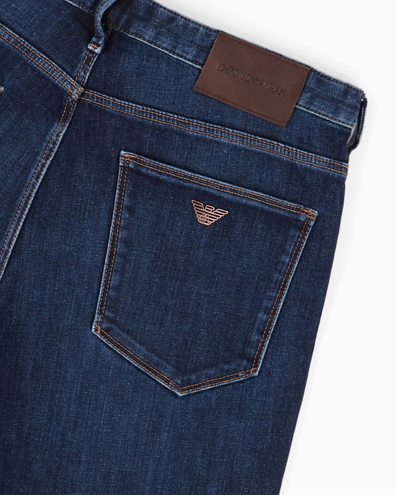 J06 Slim-fit, washed, 11.5 oz comfort-denim jeans 6