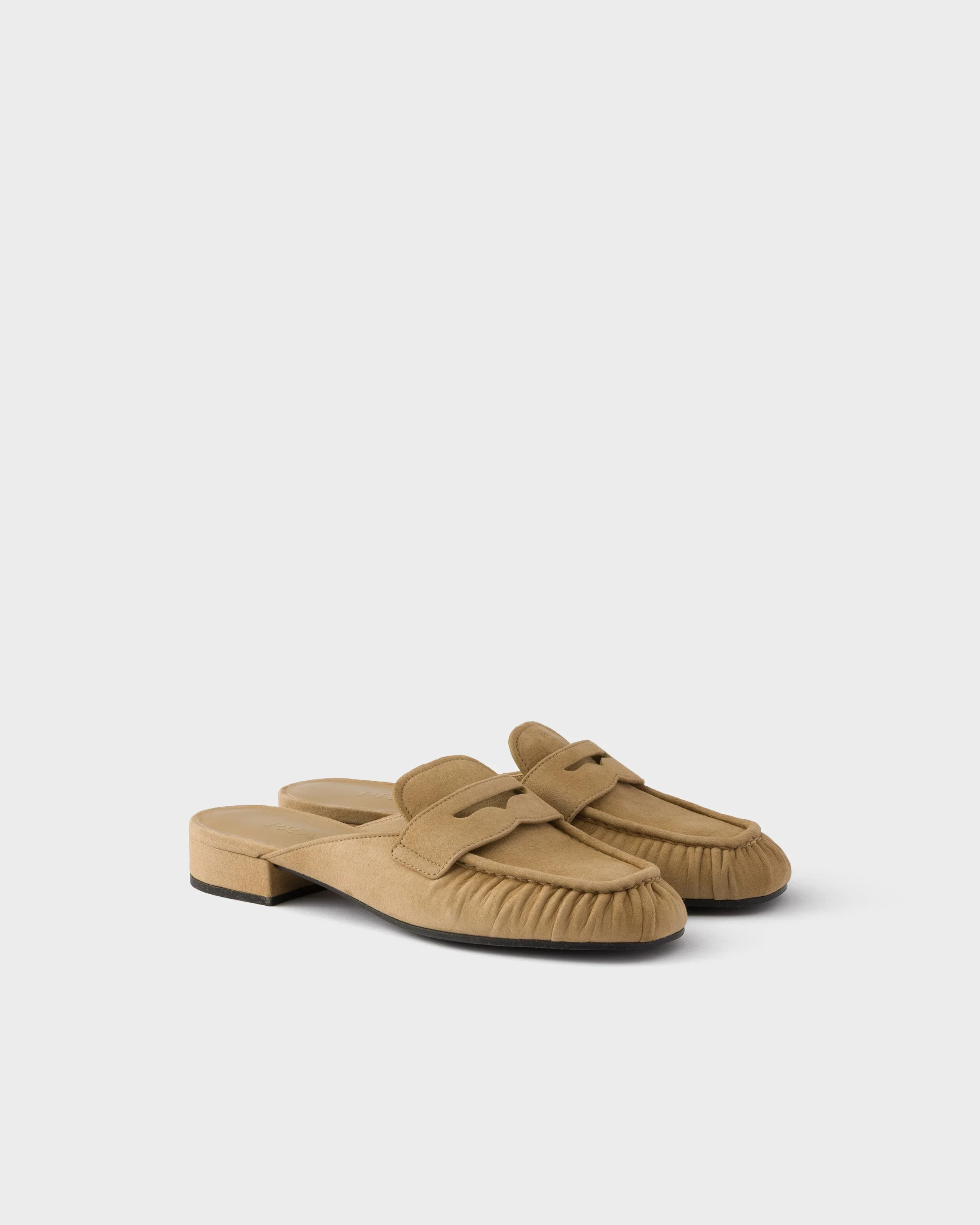 Suede mules - 1