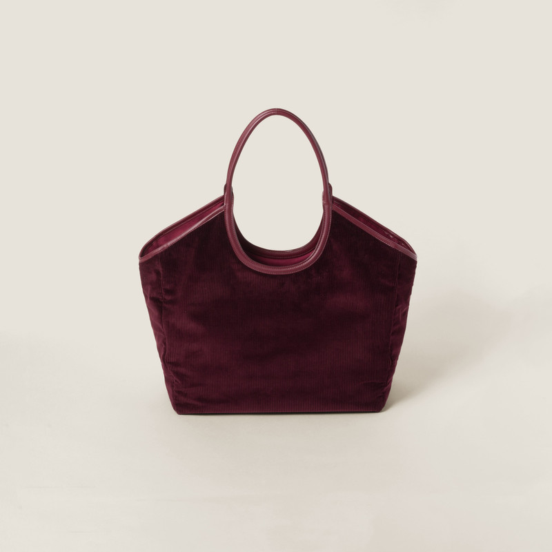 IVY corduroy shopping bag 3