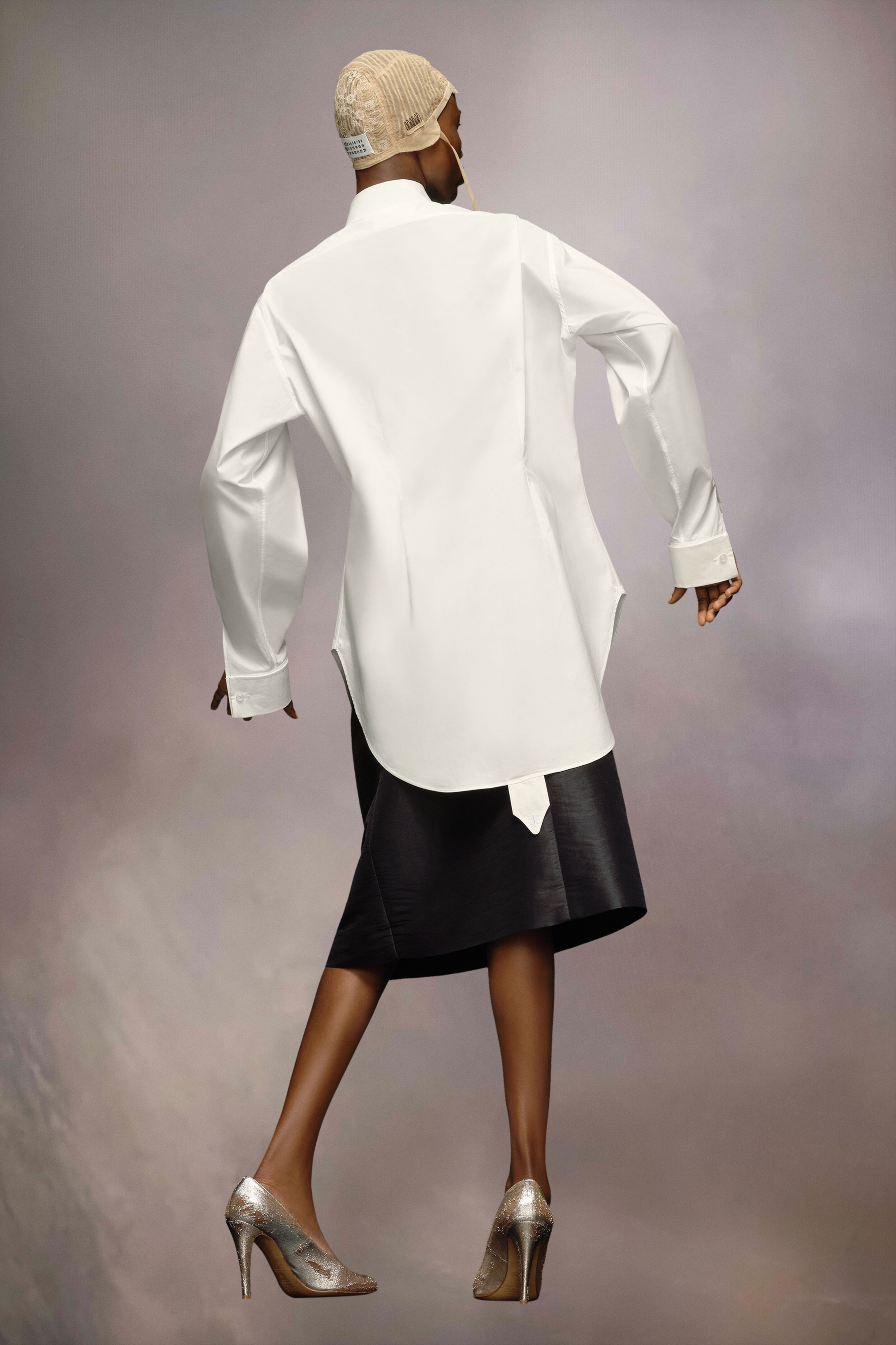 M cotton poplin shirt - 4