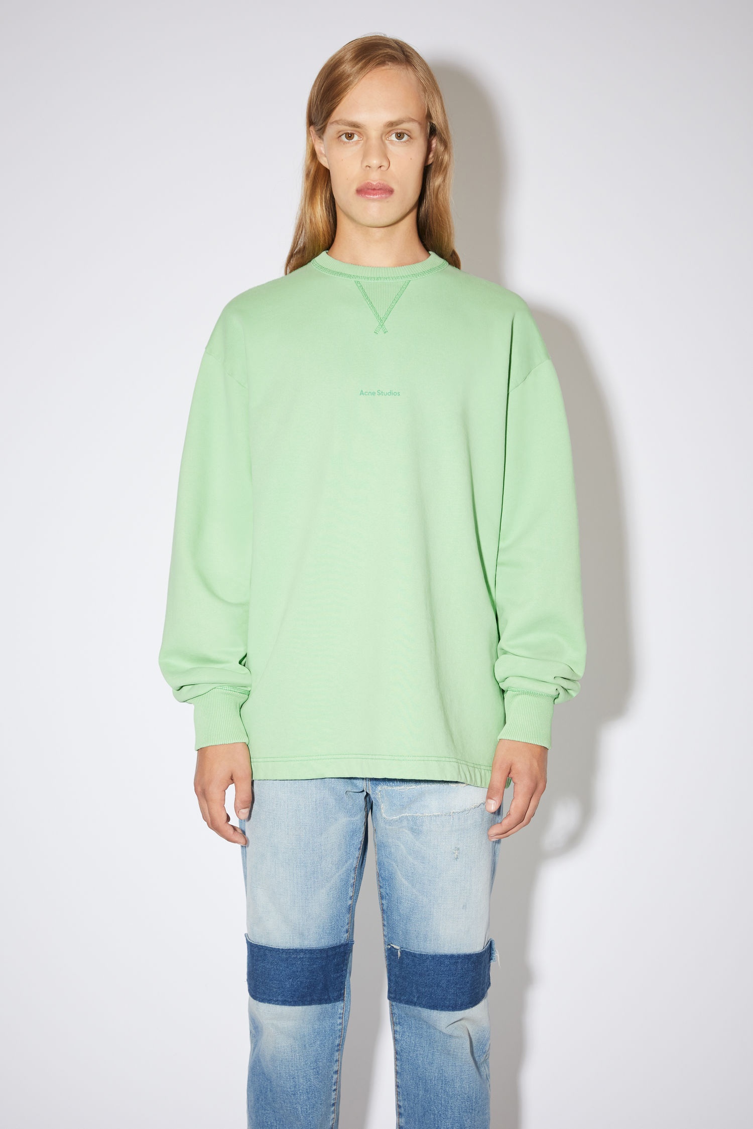 Logo sweatshirt - Mint green - 2