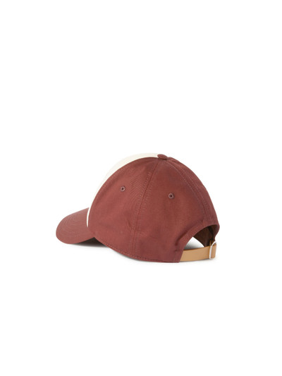 Off-White Bicol Drill Arrow Basebal Cap Red A Whit outlook