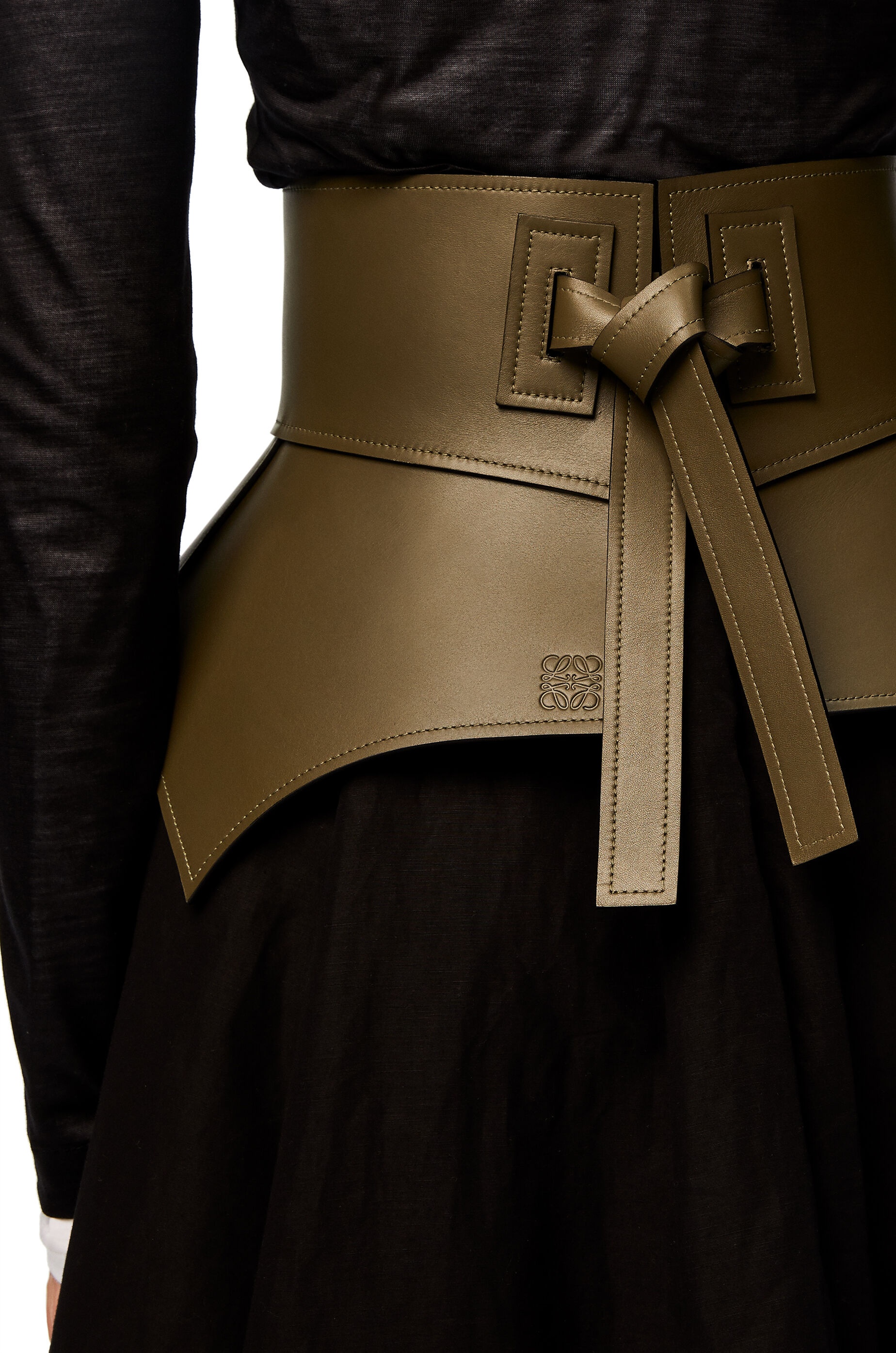 Obi belt in nappa - 5