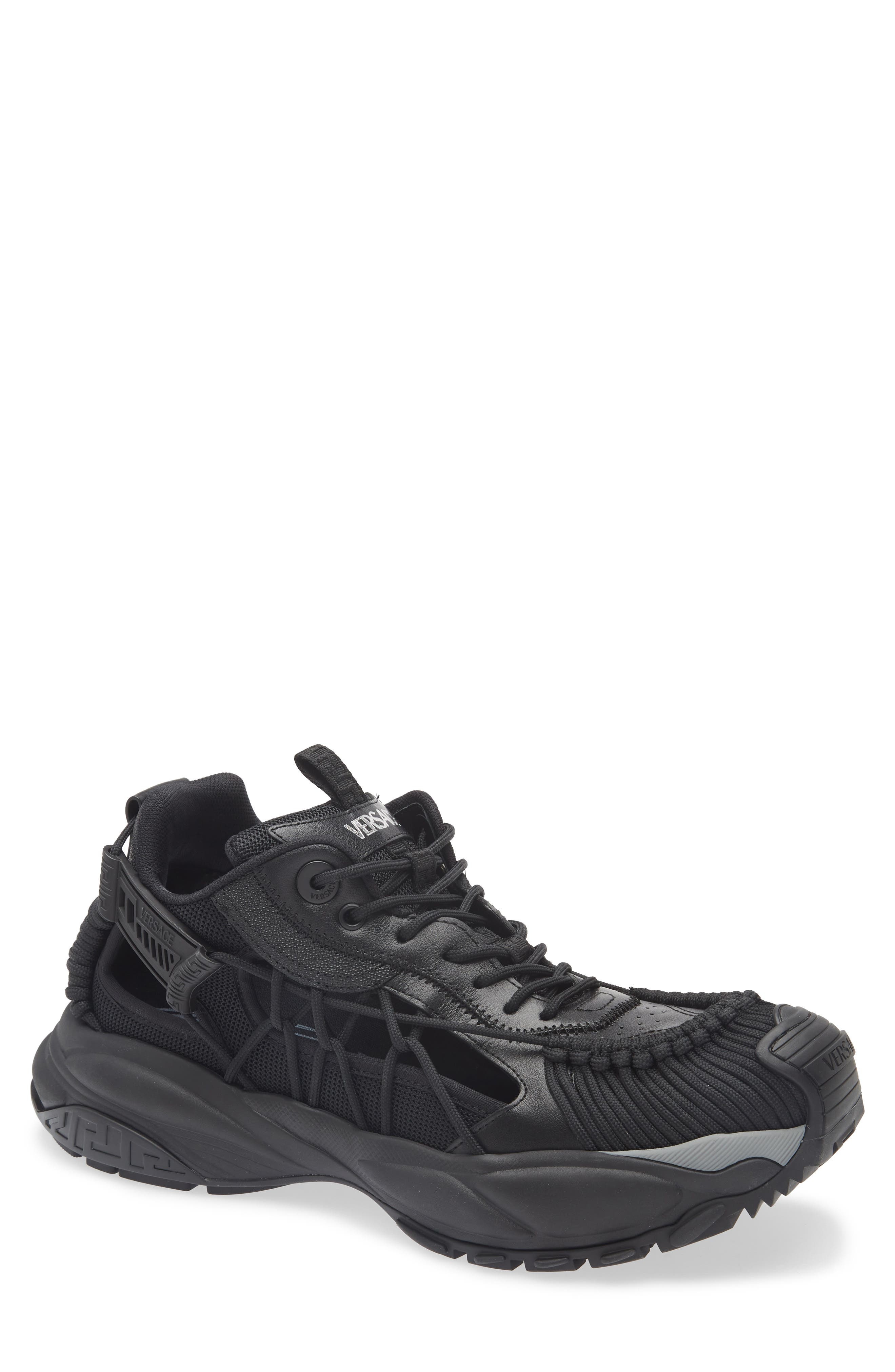 Versace Mercury Sneaker in Black at Nordstrom - 1