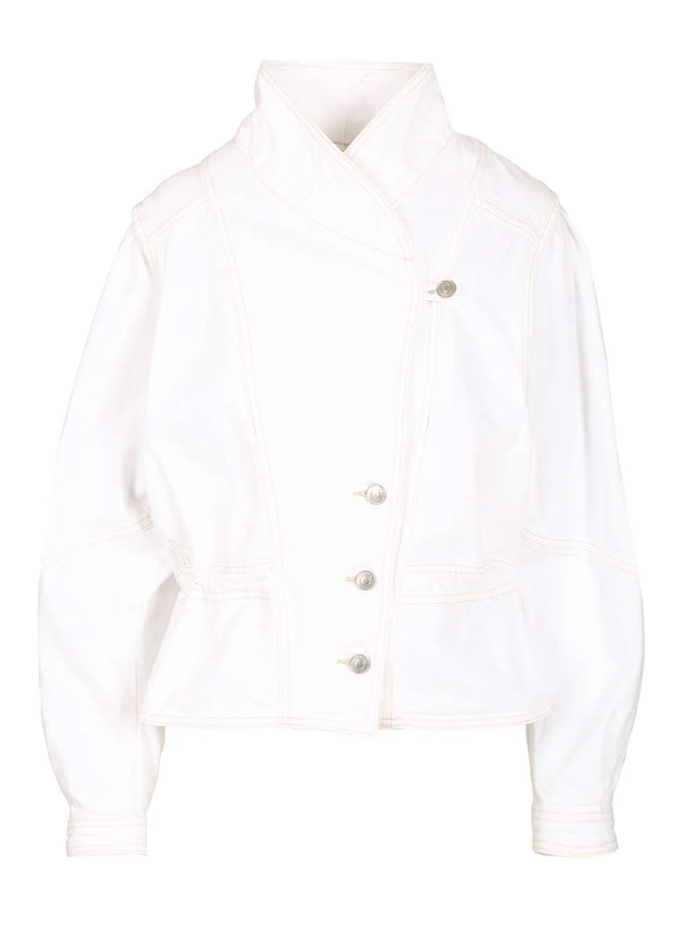 Denim Jacket Jackets White - 1