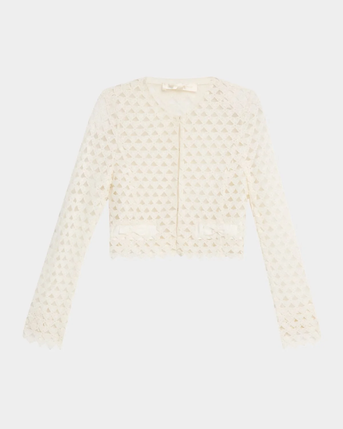 Alaya Crochet Heart Jacket - 1