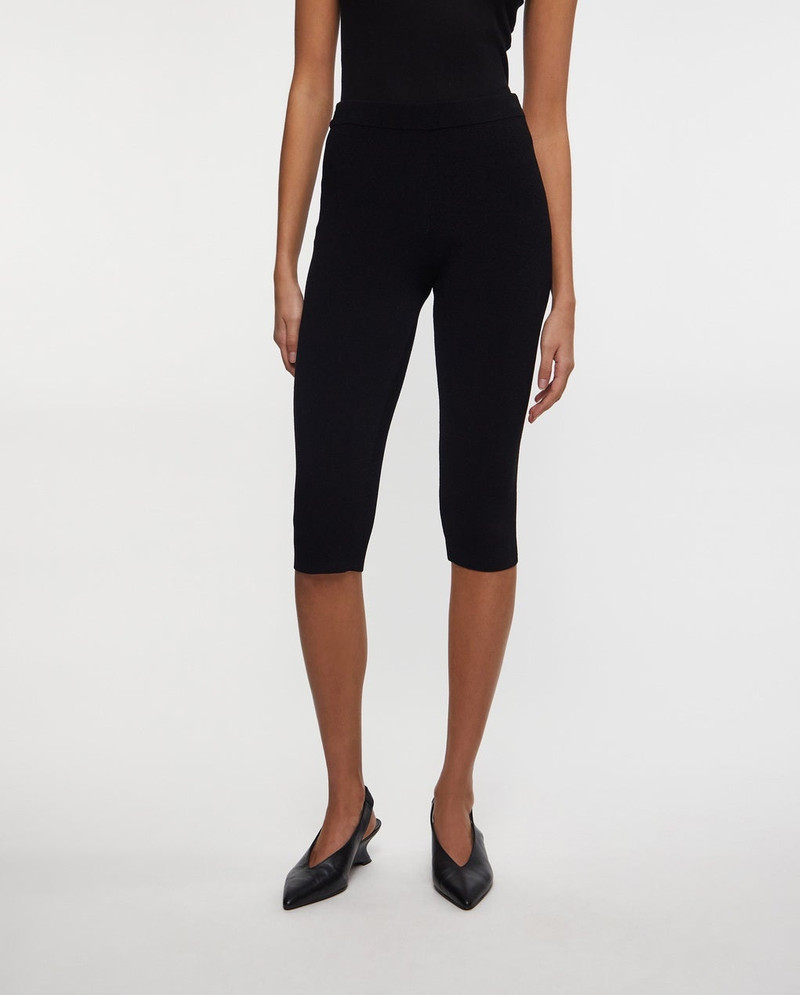 The . Garment Pants Madison Capri Black outlook