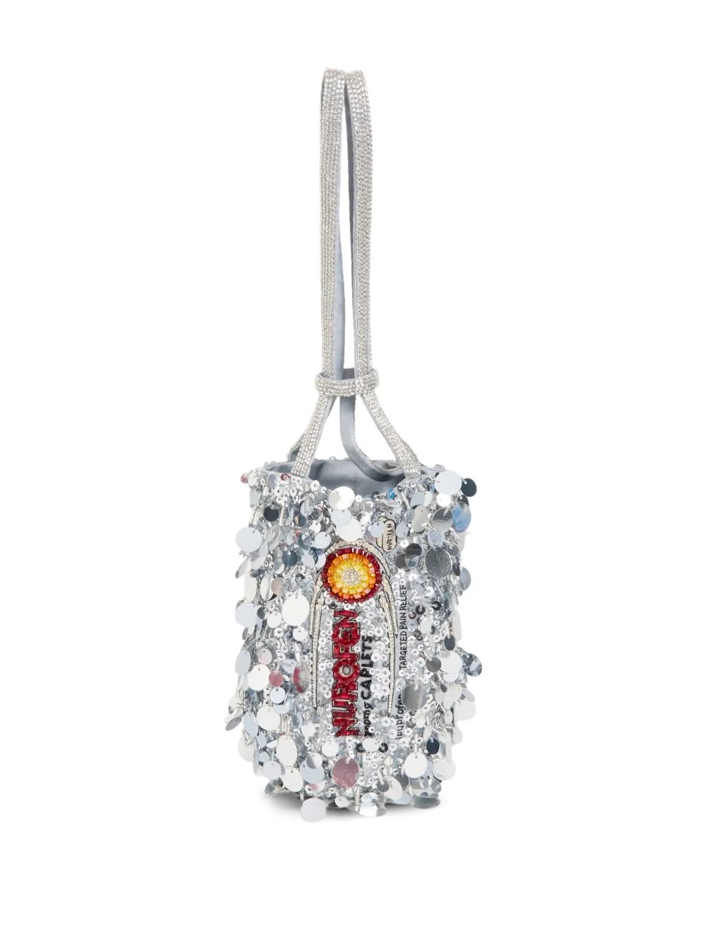 Nurofen sequin-embellished bucket bag - 1