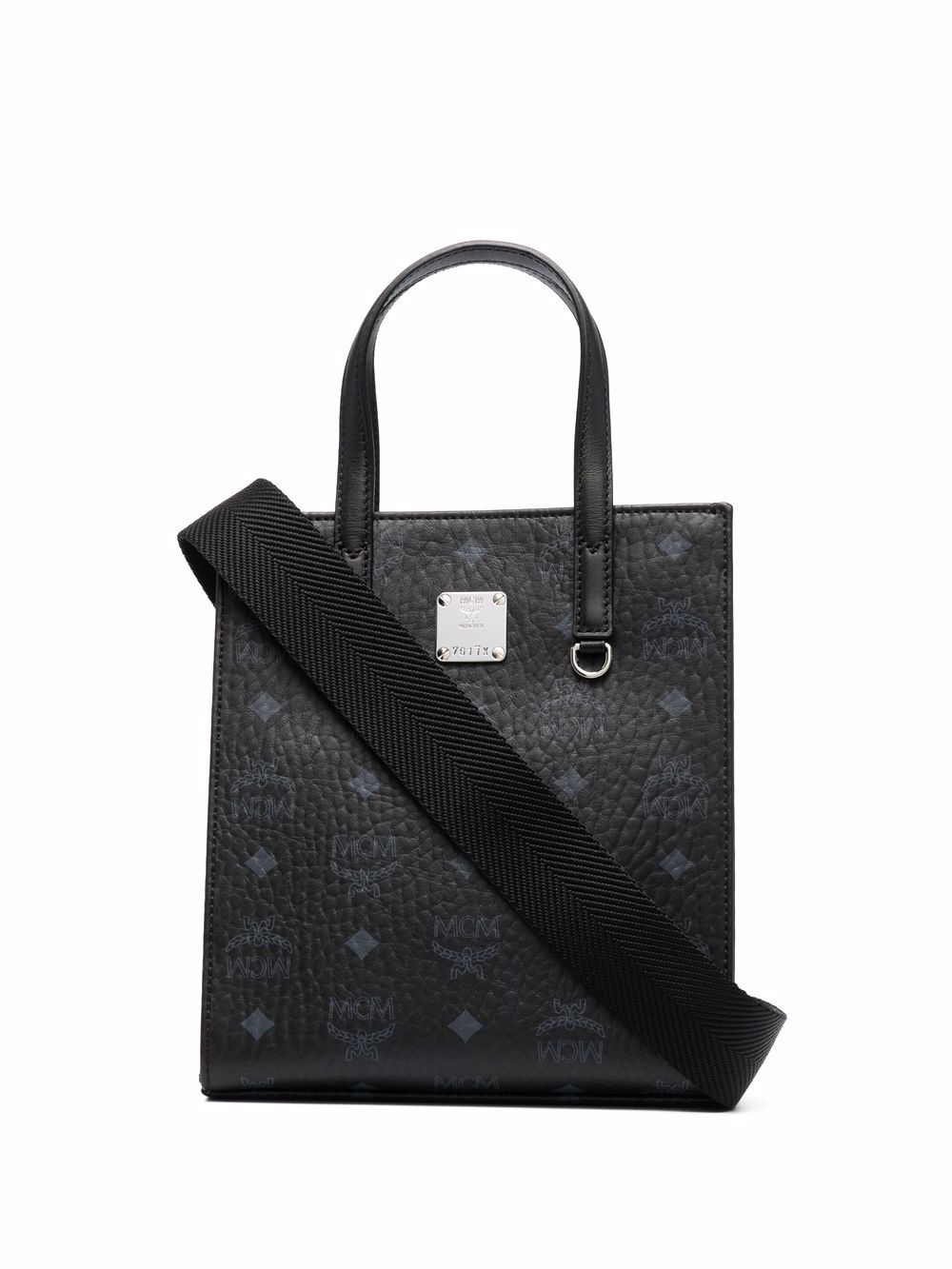 monogram-pattern tote bag - 1