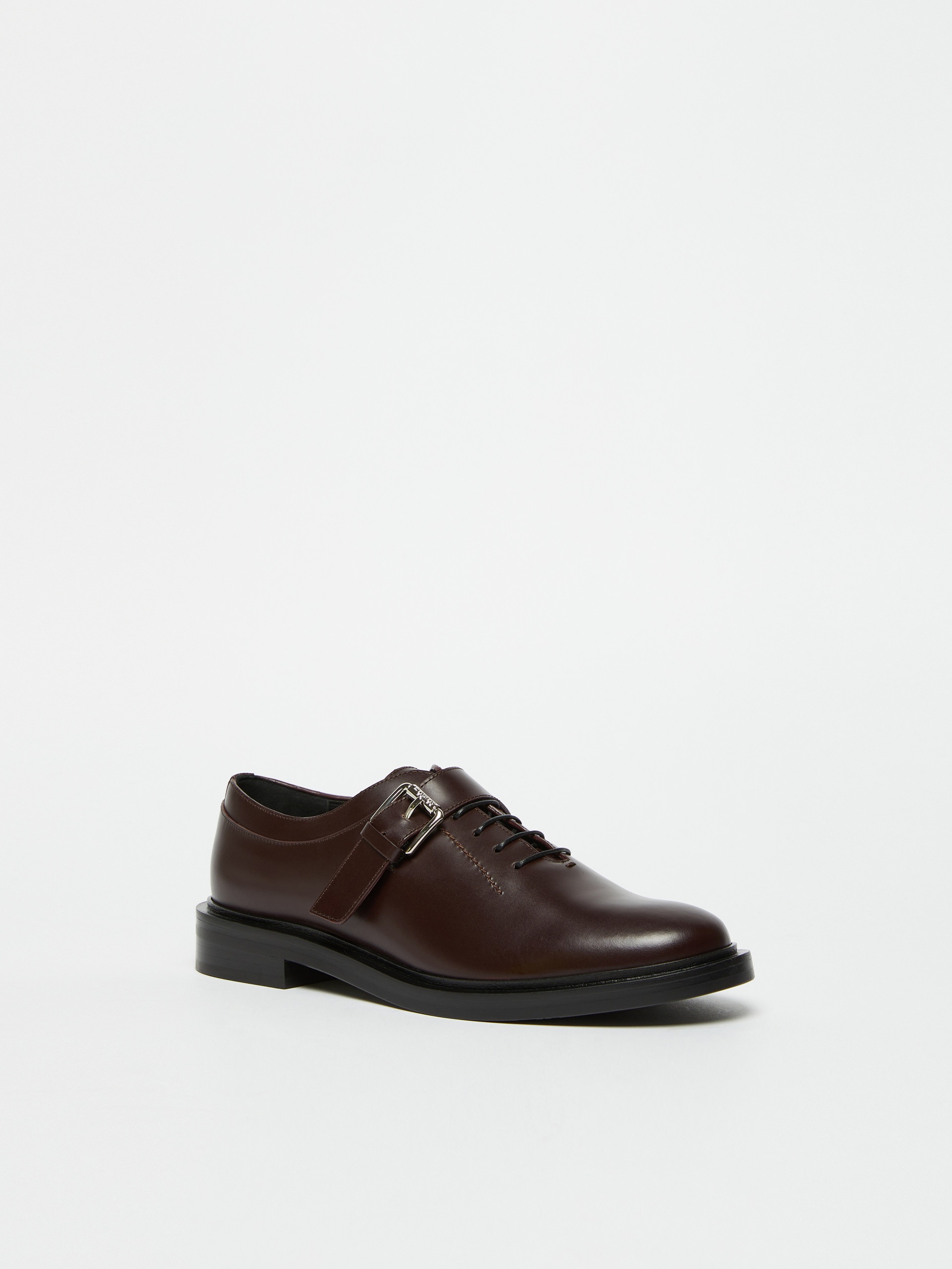 ENGLISHSHOE2 Lace-up shoes with leather buckle - 2