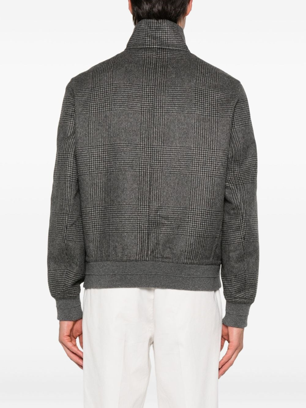 Cashmere bomber jacket - 3