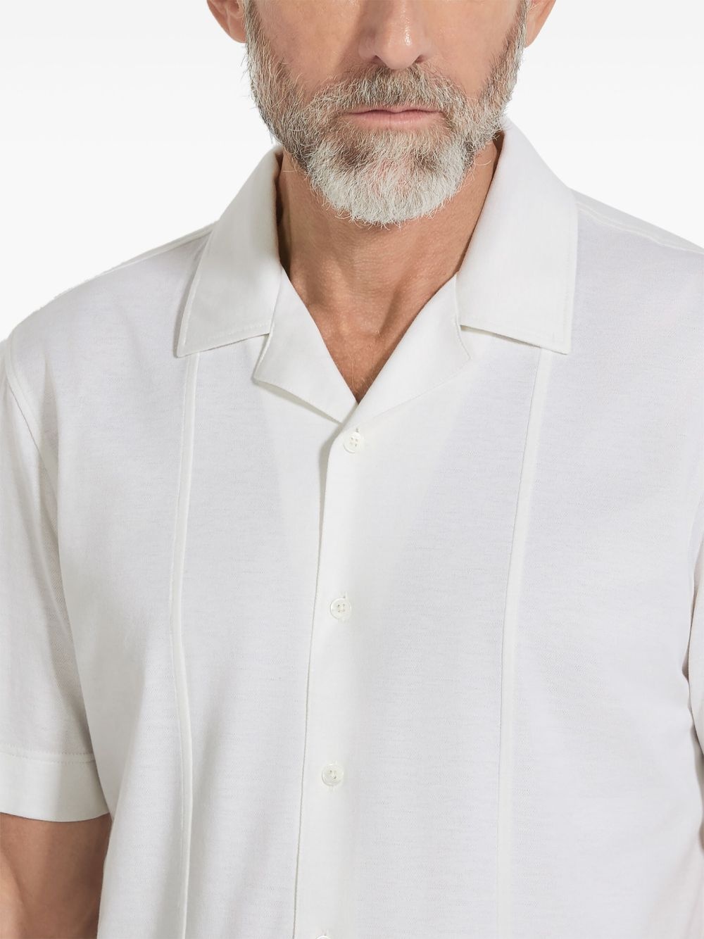 camp-collar shirt - 5