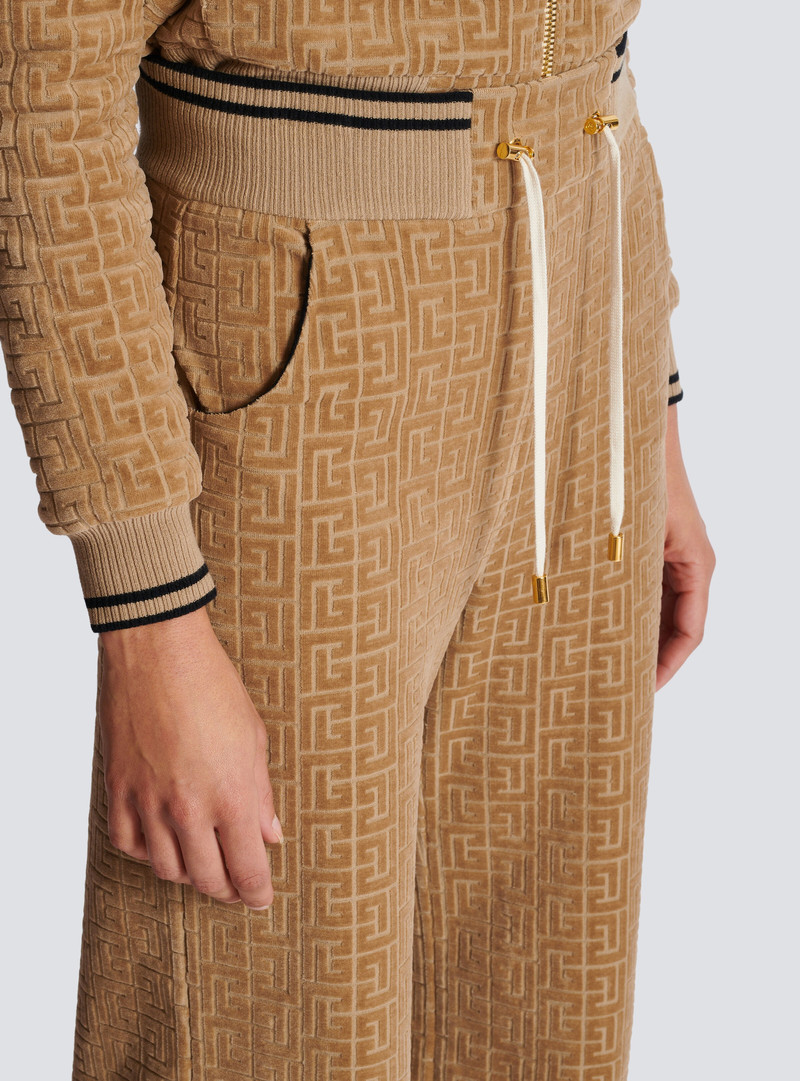 PB Labyrinth velvet joggers 6