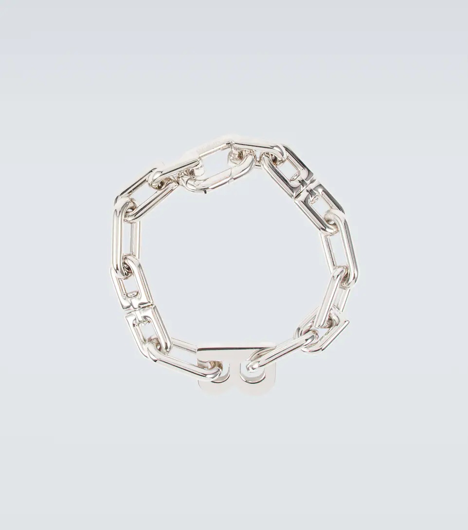 Thin B Chain bracelet - 1