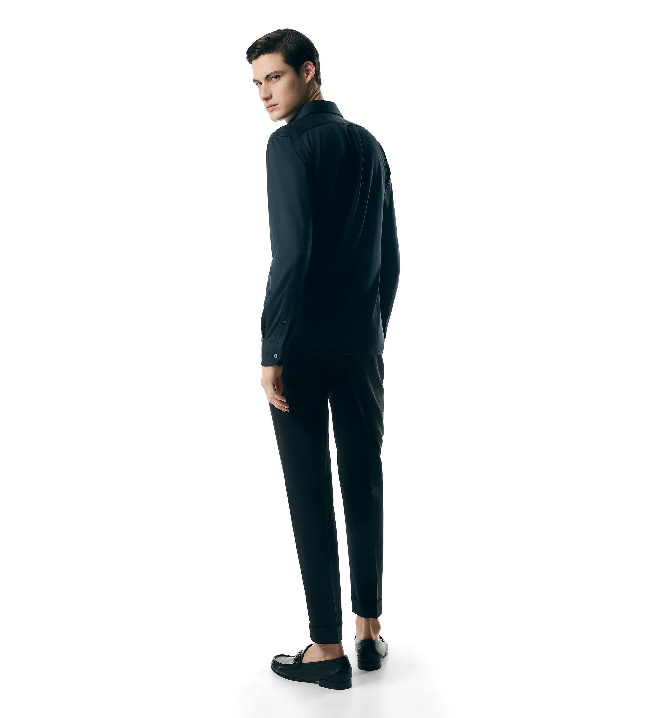 SILK COTTON BLEND SHIRT - 3