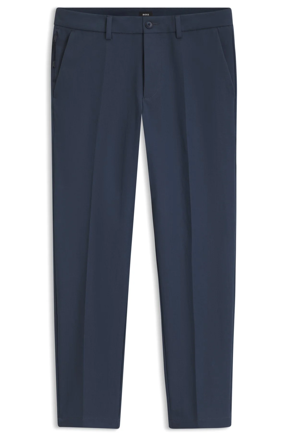 SLIM-FIT PANTS IN FOUR-WAY STRETCH FABRIC - 1