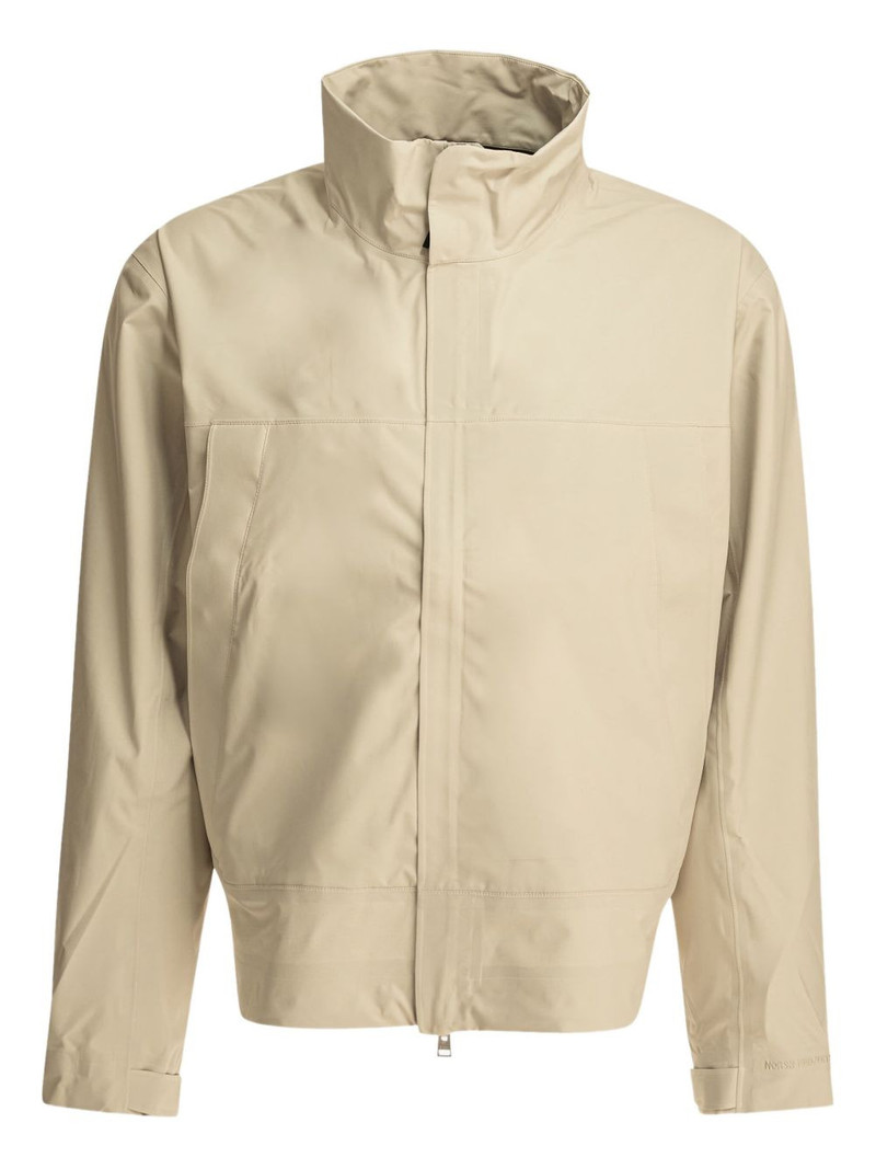 turtleneck zip-front lightweight jacket 1