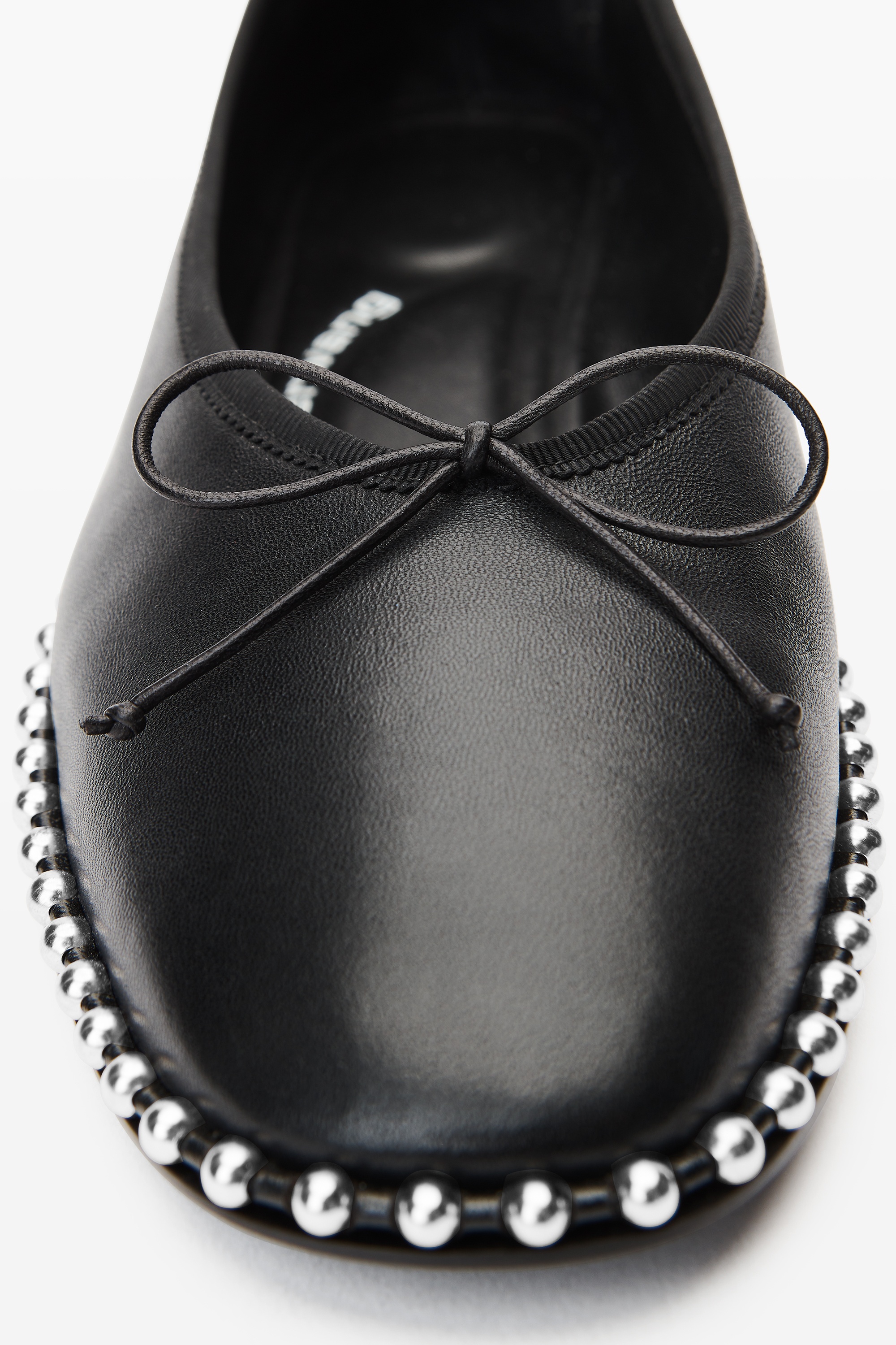 Lina Ballchain Flat in Smooth Lambskin - 3