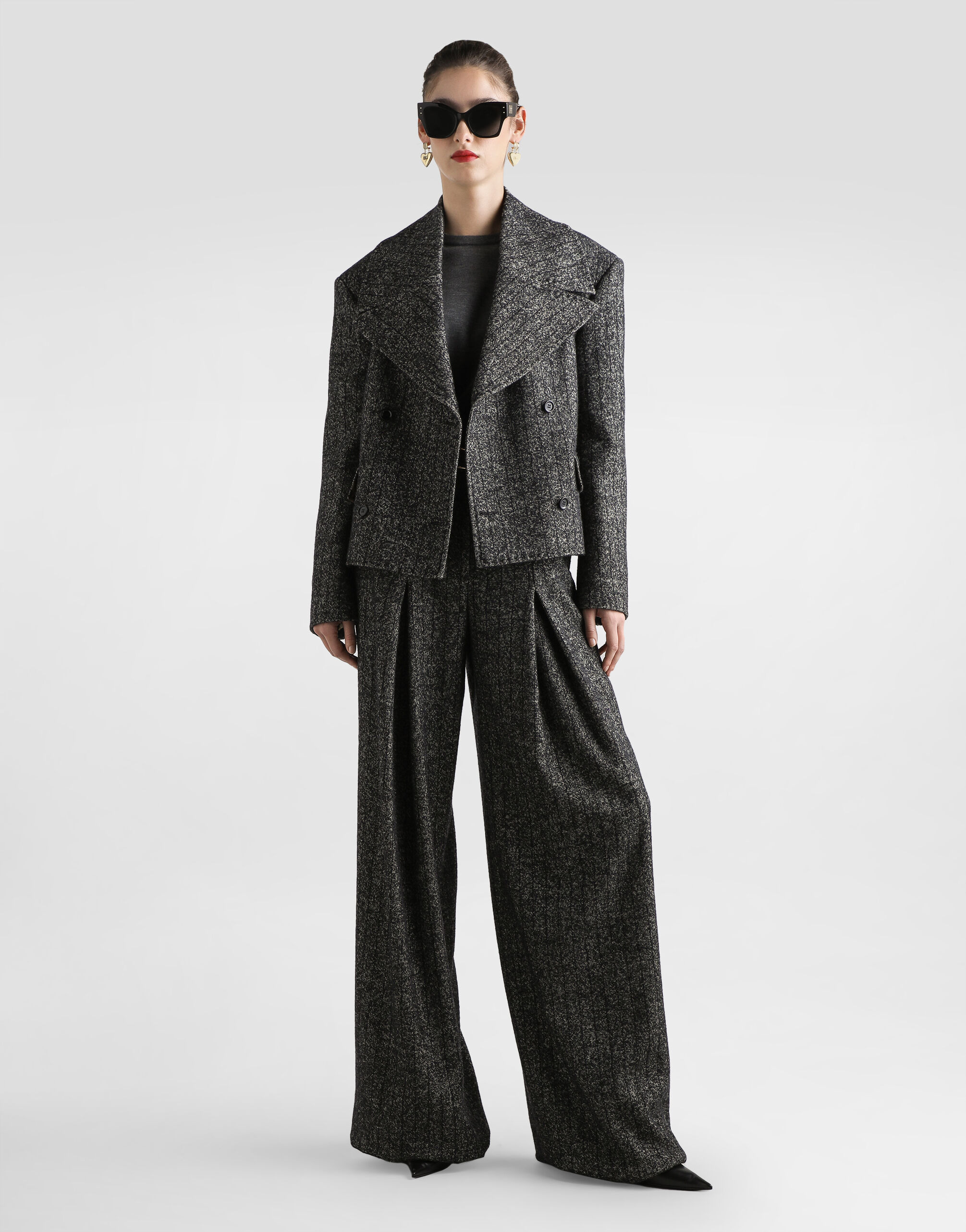 Striped wool trousers - 2
